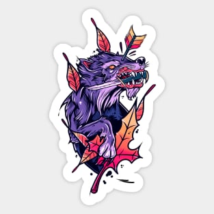 Season Of The Wolf Sticker